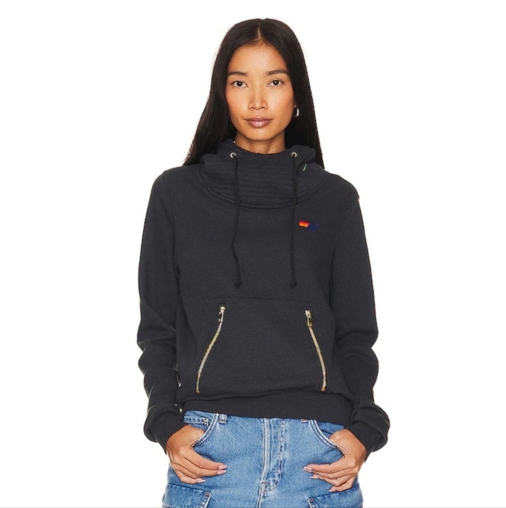 Aviator Nation Ninja Cotton Blend Hoodie
